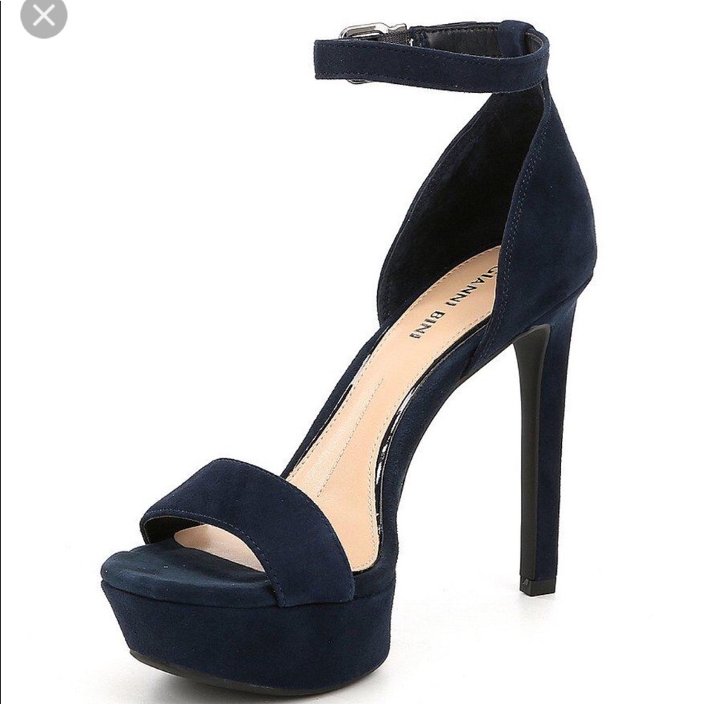 GIANNI BINI Ankle strap heels SIZE 10M - Picture 1 of 8